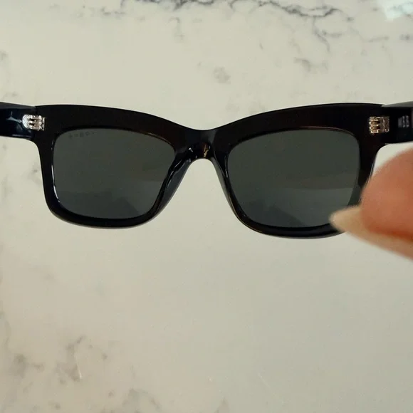 Vogue Black Cat-Eye Sunglasses for Women - Picture 3 of 6